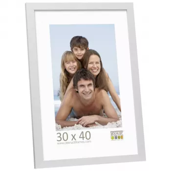 Deknudt S44CD1 30x40 houten fotolijst zilver
