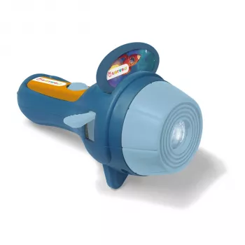 KIDYWOLF projectiezaklamp blauw incl. 3 beeldlagen