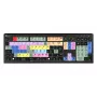 Logickeyboard LKB-EDIUS-A2PC-DE Full Size (100%) USB Scissor-Switch Toetsenbord QWERTZ Zwart