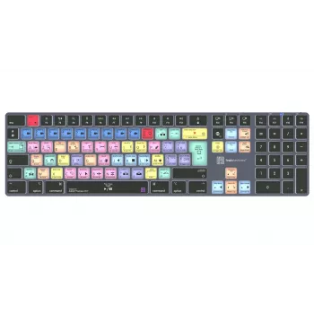 LogicKeyboard Adobe Premiere Pro CC Titan FR (Mac) - Frans AZERTY-layout, verlicht, bedraad USB-toetsenbord