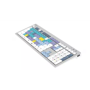 LogicKeyboard DaVinci Resolve Classic ALBA FR (Mac) - Frans AZERTY-layout, bedraad USB-toetsenbord voor Blackmagic DaVinci Resolve