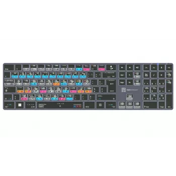 Logickeyboard Adobe Graphic Designer Titan FR PC verlicht toetsenbord (Franse AZERTY)
