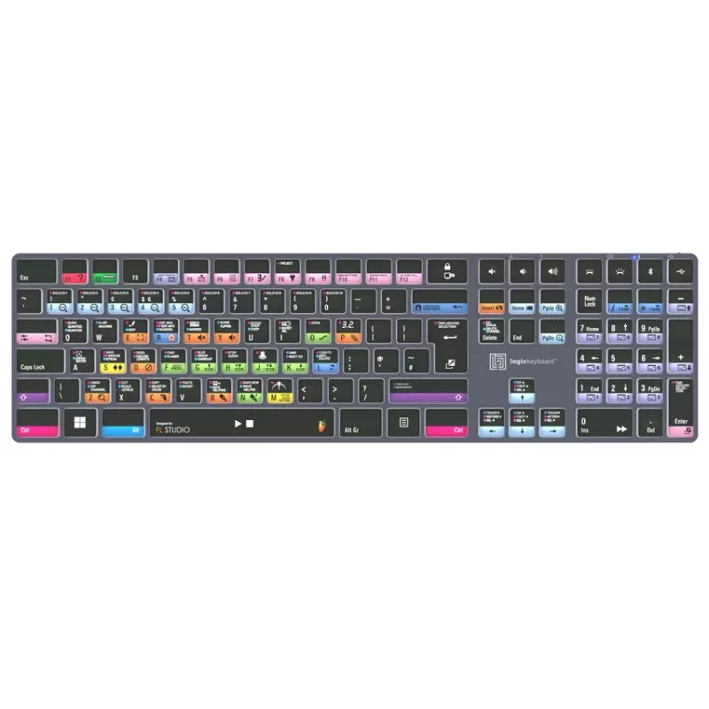 Logickeyboard FL Studio Titan UK PC LKB-FLS-TPC-UK toetsenbord