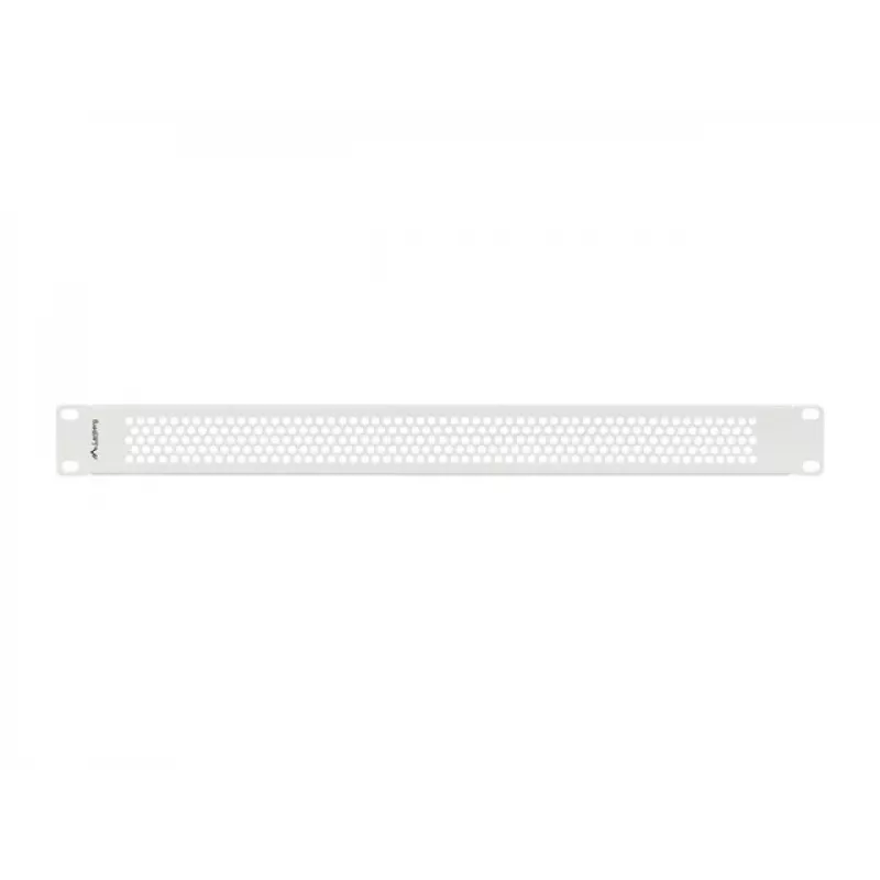 LANBERG 19 inch 1U geperforeerd blindpaneel grijs RAL 7035