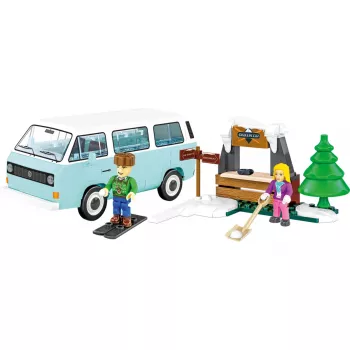Cobi Volkswagen T3 Winter Adventure bouwstenenset (230 onderdelen)