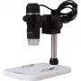 Levenhuk DTX 90 Digitale microscoop - zwart - 10x-300x - 3 inch LCD - 2MP - LED - USB