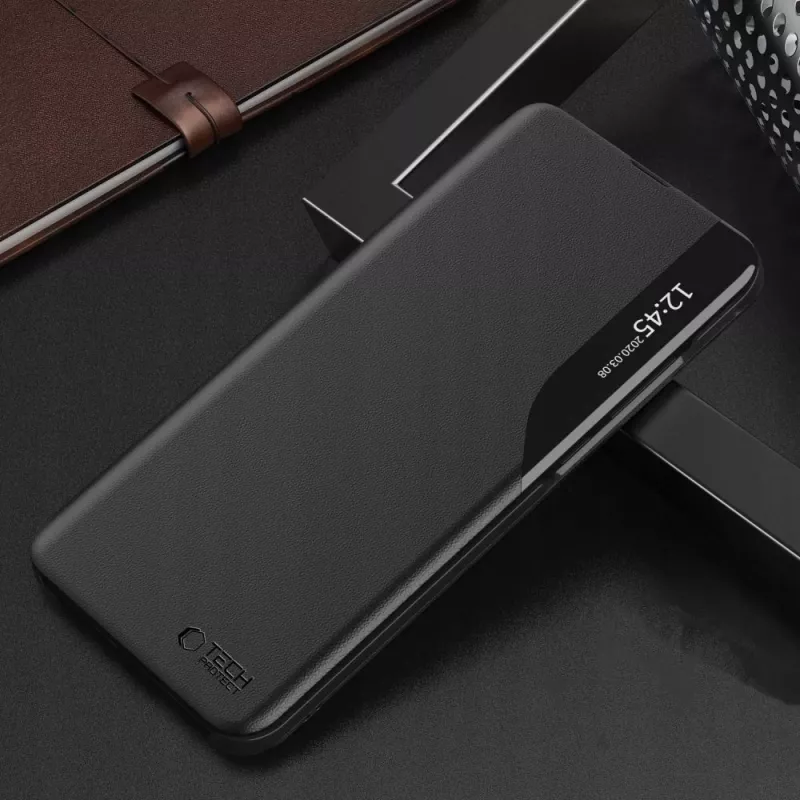 TECH-PROTECT Smart View Booklet Case voor Xiaomi Redmi Note 14 Pro 5G / Poco X7 5G - zwart