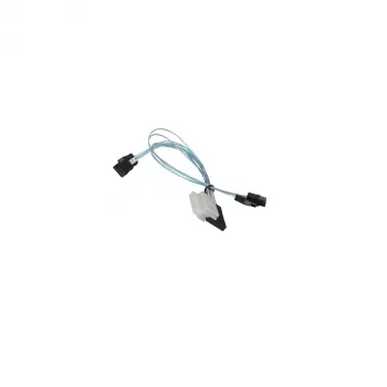 Supermicro CBL-SAST-0813 Slim SAS naar SATA kabel - 1x8 SFF-8654 naar 8x SATA - 70cm