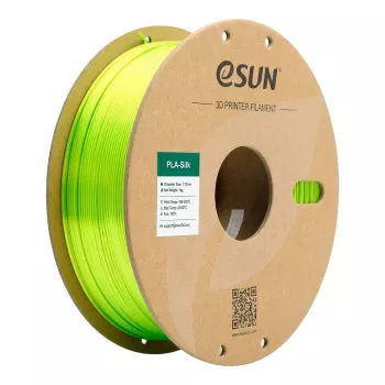 eSUN ePLA-SILK 1,75mm limoengroen 1kg 3D-printerfilament