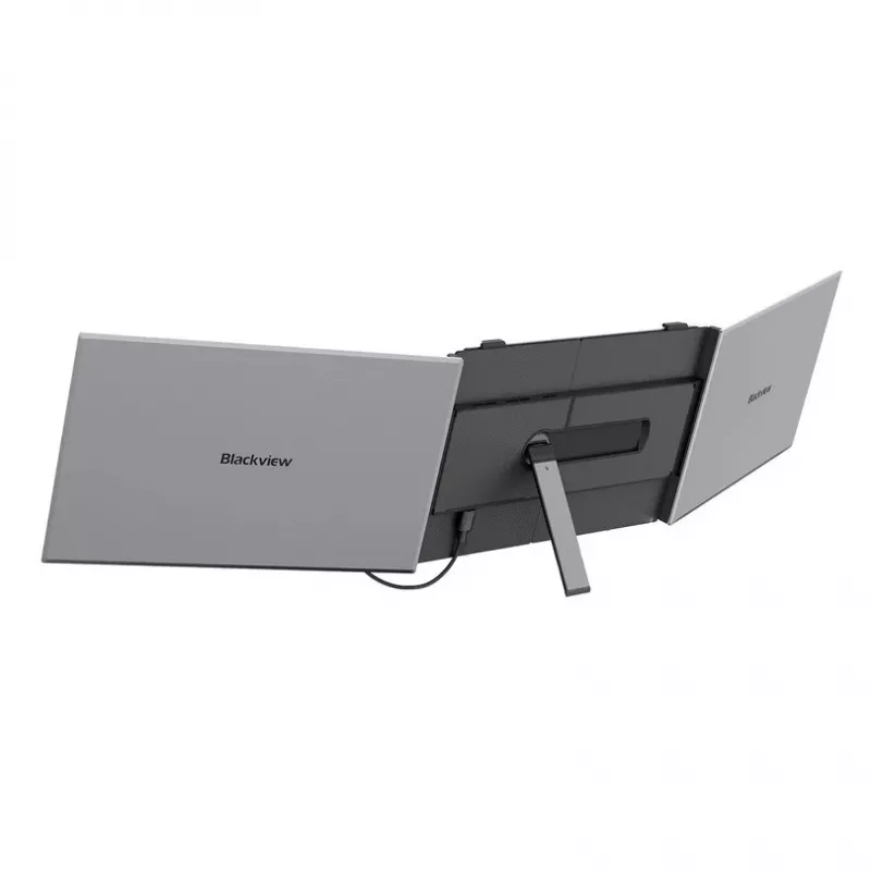 Blackview DCM6 Pro dual 14 inch draagbare IPS-monitor, Full HD, 60Hz, USB-C, mini HDMI