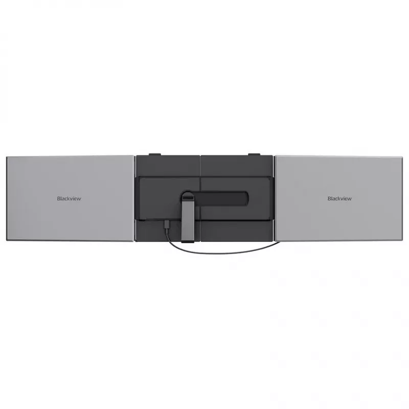 Blackview DCM6 Pro dual 14 inch draagbare IPS-monitor, Full HD, 60Hz, USB-C, mini HDMI