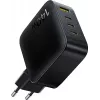 Baseus EnerFill FH11 GaN 140W 3xUSB-C + 1xUSB-A snellader zwart