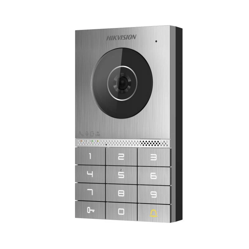 Hikvision DS-KV7023EY-IME2 video-deurstation, 2 MP, PoE, IP65, IK08, Mifare