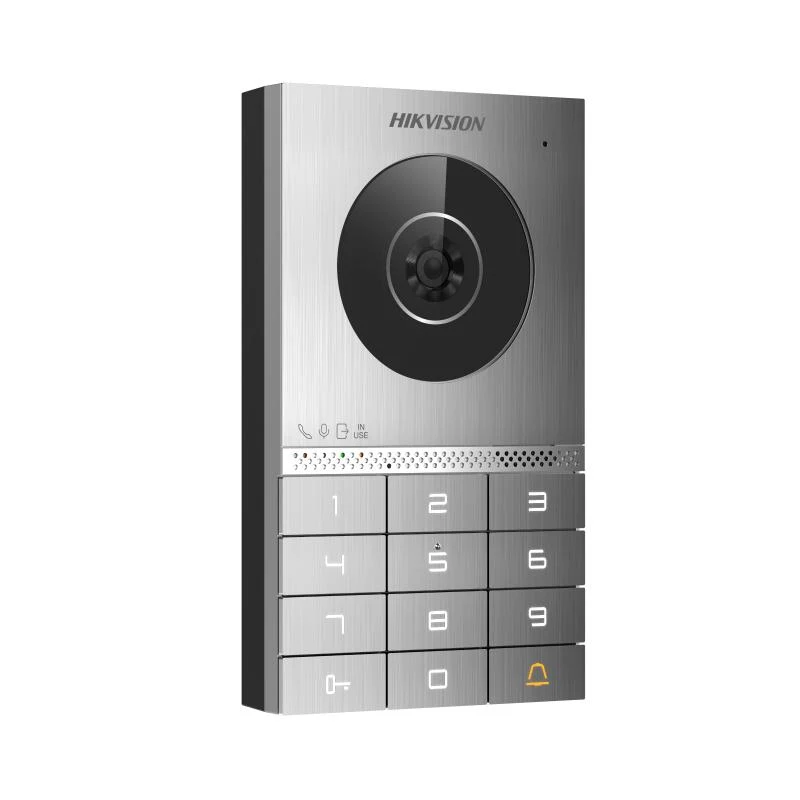 Hikvision DS-KV7023EY-IME2 video-deurstation, 2 MP, PoE, IP65, IK08, Mifare