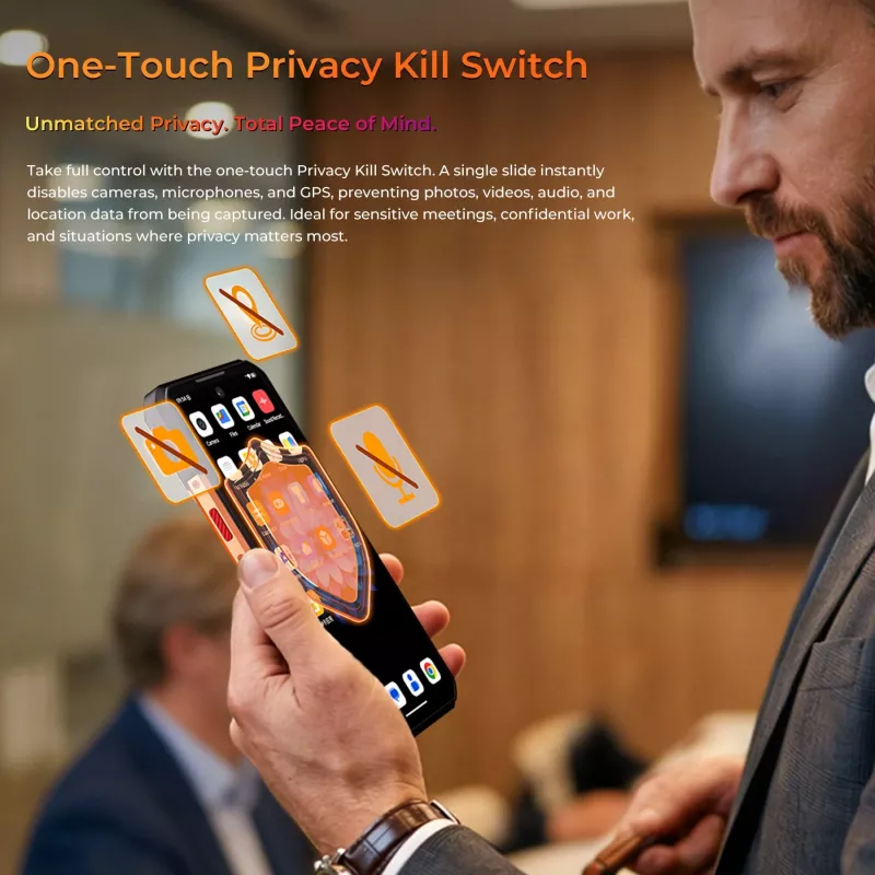 OUKITEL WP500 Ultra 6.78 inch 12GB/1TB 10000mAh zwart smartphone