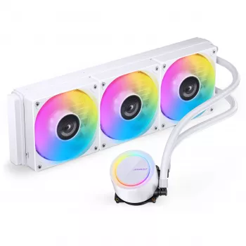 Jonsbo TG-360 all-in-one vloeistof-CPU-koeler, ARGB - 360mm, wit