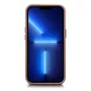 iCarer Case Leather echt lederen case voor iPhone 14 Plus bruin (MagSafe-compatibel)