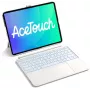 Inateck Keyboard Ace Touch iPad 13 compatibel QWERTZ wit