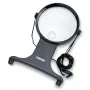 Carson HF-25 MagniFree LED-loeplamp 2x/5x 11cm zwart