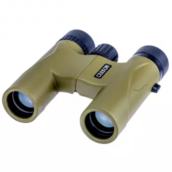 Carson Stinger 10x25 monoculair - volledig multicoated BK-7 dakkantprisma - khaki