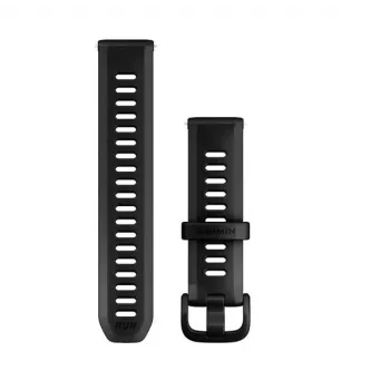 Garmin Quick Release band 20 mm siliconen zwart (010-11251-BA)