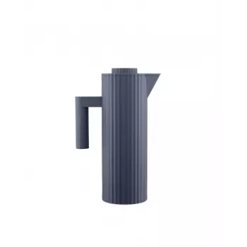 Alessi Plissé Thermoskan 1 L, Grijs (MDL12 G)