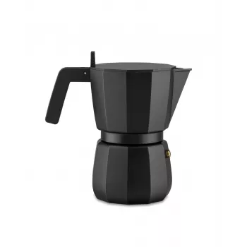 Alessi Mokka Espressomachine DC06/6B Zwart