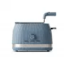 Guzzini Sous Chef Broodrooster met uitklapbare tangen voor 2 sneetjes, Marineblauw