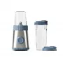 Guzzini Sous Chef Mobiele mixer ON-THE-GO, Navy Blue - Compacte mixer met 2 bekers