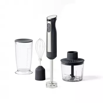 Guzzini Sous Chef Staafmixer met accessoires, Grijs (148400184)