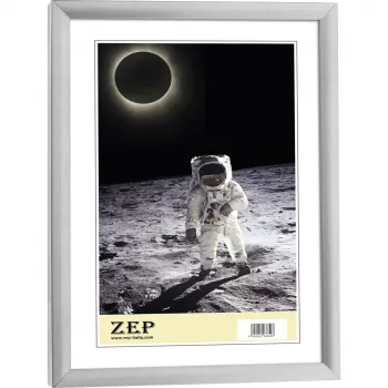 ZEP KL3 zilveren enkele fotolijst 15x20 cm rechthoekig tafel- en wandmontage