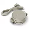Satechi OntheGo 3-in-1 draadloze oplader met Qi2, zand, 15W, ST-QTG31W