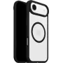 OtterBox React MagSafe voor Apple iPhone Air - Black Crystal (Clear/zwart)