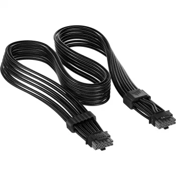 Corsair ThermalProtect universele PCIe 5.1 600W 12V voedingskabel - zwart