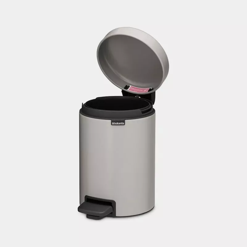 Brabantia NewIcon pedaalemmer 3 L Soft Grey (25 21 81)