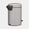 Brabantia NewIcon pedaalemmer 3 L Soft Grey (25 21 81)