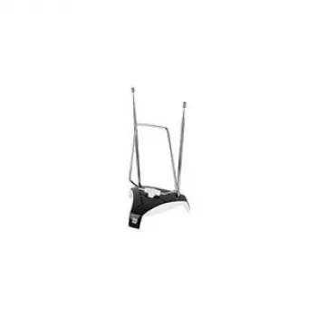 One for All SV-9305 binnenantenne DVB-T/DVB-T2/DAB/DAB+ actief versterkt - dubbele dipool - zwart