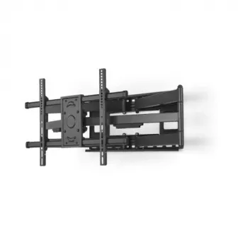 One for All WM 4663 tv-muurbeugel 100 Solid Turn 120 XL, volledig beweegbaar, 32-84 inch, 50 kg, VESA 100x100 tot 600x400, zwart