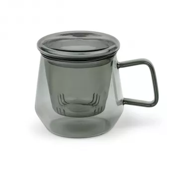 Bredemeijer Tea for One Livorno 350ml glas zwart 165041