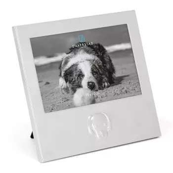 Zilverstad Dog 15x10 metalen portretfotolijst 6916231