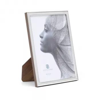 Zilverstad Premium Ancona 13x18 cm metalen portretlijst zilver