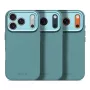 Decoded AntiMicrobial siliconen achtercover voor iPhone 17 Pro met MagSafe - Retro Blue