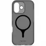 Decoded DropTec transparante achterkanthoes voor iPhone 17 met MagSafe (Frosted Black)