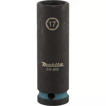 Makita 1/2 inch slagdop 17 mm, Black Phosphate (E-16477)