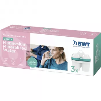BWT 814453 3-pack waterfilterpatroon met magnesiumverrijking