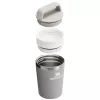 STANLEY 1913 Café-To-Go 0,23 L Ash Grey Vacuüm geïsoleerde reisbeker