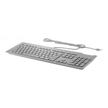 HP Business Slim-toetsenbord - USB - UK Engels (GB) - zwart