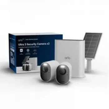 ARLO Ultra 3 Beveiligingscamera 2-cam-set + Zonnepaneel