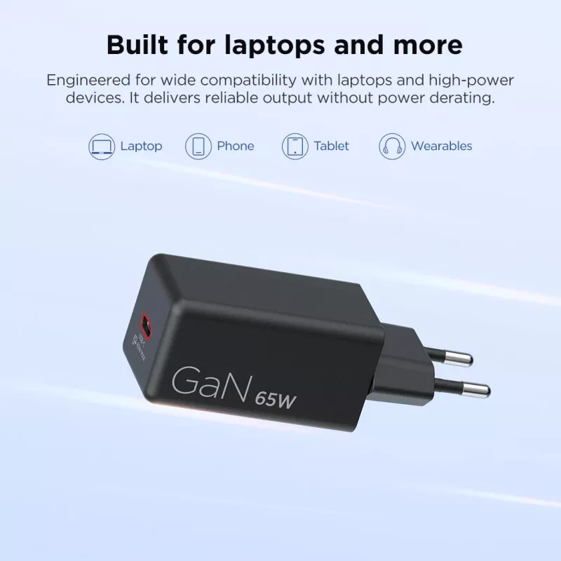 Lenovo 65W Mini USB-C GaN-oplader