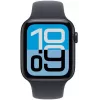 Apple Watch SE 3 GPS 44mm Midnight aluminium behuizing met Midnight Sport Band M/L